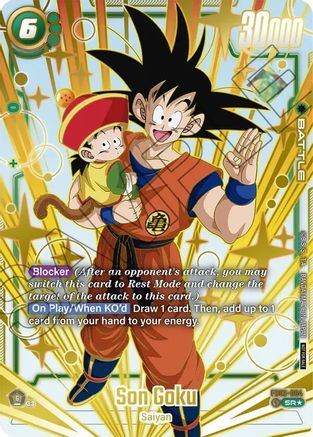 Image of Son Goku - FB03-064 (Gold) (FB03-064) - Tournament and Championship Promos Holofoil