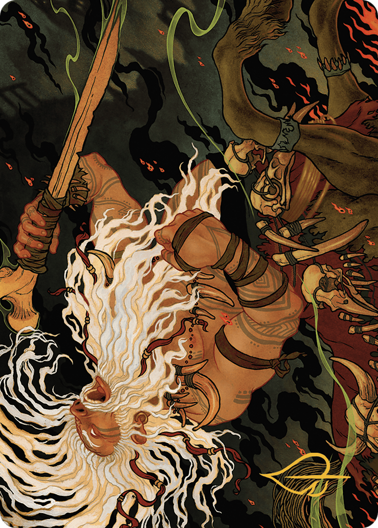 Image of Yarus, Roar of the Old Gods // Yarus, Roar of the Old Gods (AMKM-046) - Murders at Karlov Manor Art Series (Borderless)