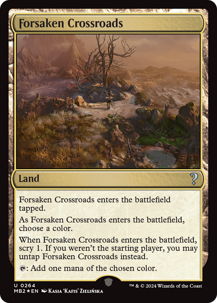 Image of Forsaken Crossroads (MB2-264) - Mystery Booster 2 Foil