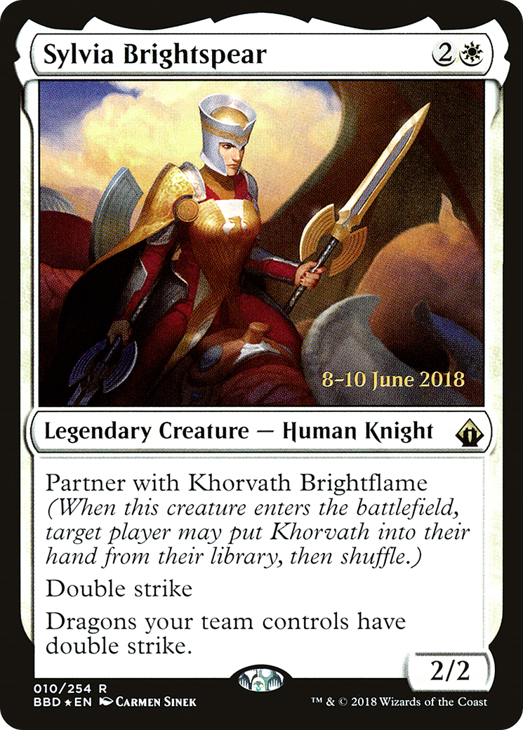 Image of Sylvia Brightspear (LARP-010) - Battlebond Promos Foil