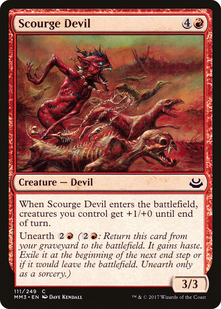 Image of Scourge Devil (MM3-111) - Modern Masters 2017