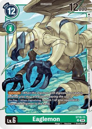 Image of Eaglemon (ST18-13) - Starter Deck 18: Guardian Vortex