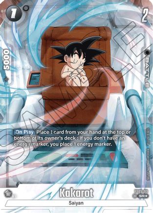 Image of Kakarot (Bonus Pack Alternate Art) (FS05-03) - Starter Deck 5 Bardock Holofoil