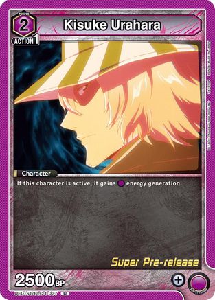 Image of Kisuke Urahara (037) (UE01ST/BLC-1-037) - UE01ST BLEACH ThousandYear Blood War Super PreRelease Starter Deck