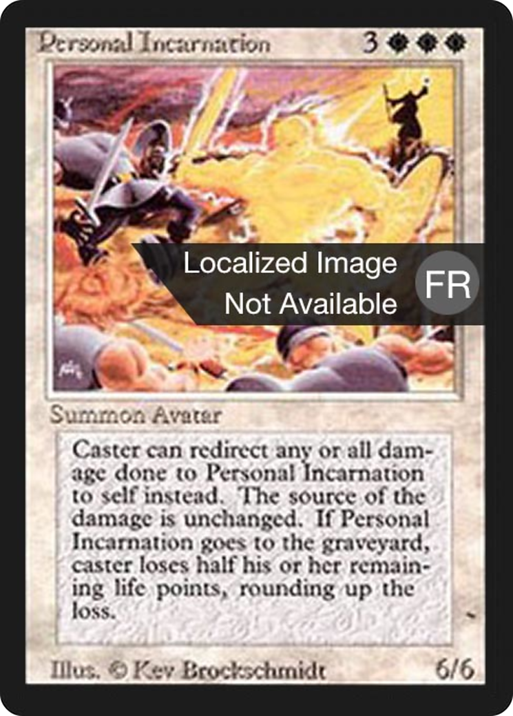 Image of Personal Incarnation (FBB-) - Foreign Black Border
