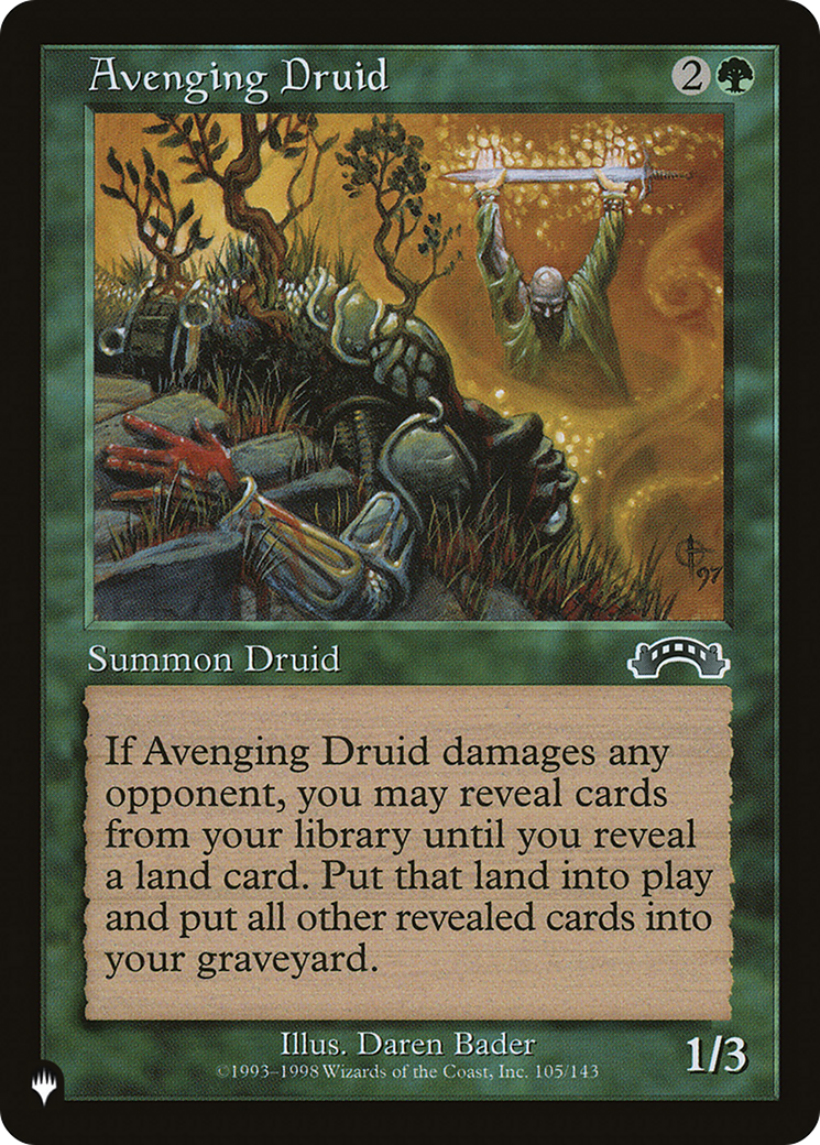 Image of Avenging Druid (LIST-EXO-105) - The List