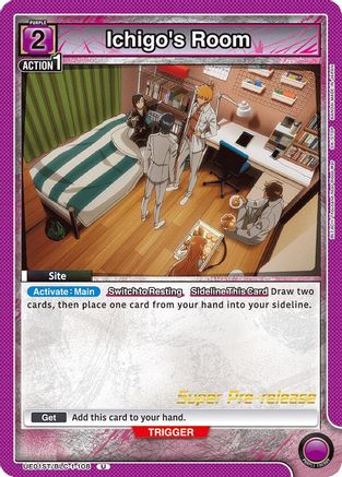 Image of Ichigo's Room (UE01ST/BLC-1-108) - UE01ST BLEACH ThousandYear Blood War Super PreRelease Starter Deck