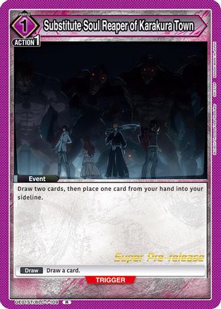 Image of Substitute Soul Reaper of Karakura Town (UE01ST/BLC-1-109) - UE01ST BLEACH ThousandYear Blood War Super PreRelease Starter Deck