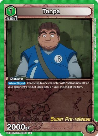 Image of Tonpa (UE02ST/HTR-1-083) - UE02ST HUNTER X HUNTER Super PreRelease Starter Deck