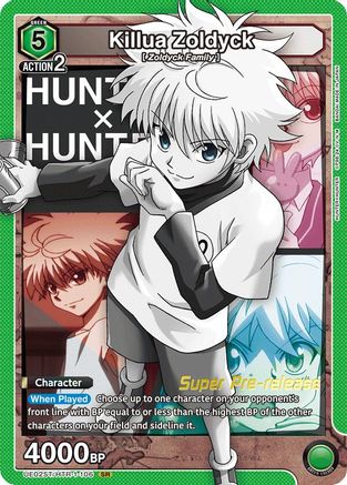 Image of Killua Zoldyck (106) (UE02ST/HTR-1-106) - UE02ST HUNTER X HUNTER Super PreRelease Starter Deck