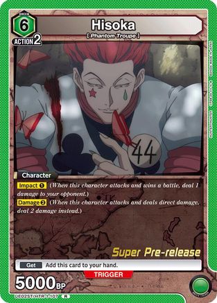Image of Hisoka (UE02ST/HTR-1-107) - UE02ST HUNTER X HUNTER Super PreRelease Starter Deck