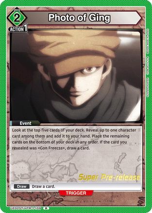 Image of Photo of Ging (UE02ST/HTR-1-109) - UE02ST HUNTER X HUNTER Super PreRelease Starter Deck