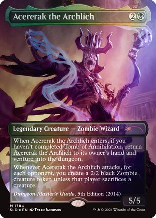 Image of Acererak the Archlich (Rainbow Foil) (SLD-1784) - Secret Lair Drop Series Foil