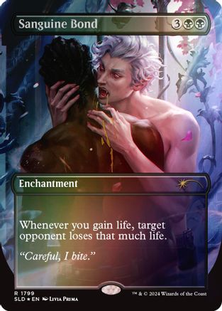 Image of Sanguine Bond (Rainbow Foil) (SLD-1799) - Secret Lair Drop Series Foil