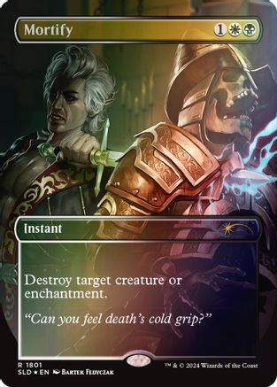 Image of Mortify (Rainbow Foil) (SLD-1801) - Secret Lair Drop Series Foil