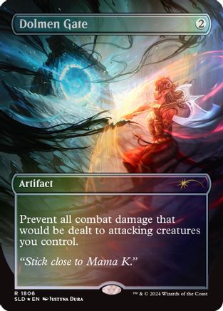 Image of Dolmen Gate (Rainbow Foil) (SLD-1806) - Secret Lair Drop Series Foil