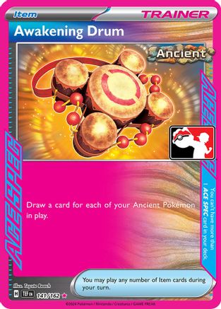 Image of Awakening Drum 141  - Holofoil Prize Pack Series Cards - ACE SPEC Rare