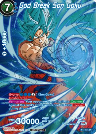 Image of God Break Son Goku (Gen Con 2024) (BT1-031) - Promotion Cards Foil