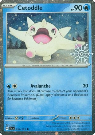 Image of Cetoddle 053/193  - Holofoil Miscellaneous Cards & Products - Common