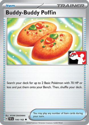 Image of Buddy-Buddy Poffin 144/162  - Holofoil Prize Pack Series Cards - Uncommon