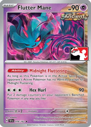 Image of Flutter Mane 078/162  Prize Pack Series Cards - Rare