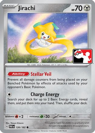 Image of Jirachi 126/182  - Holofoil Prize Pack Series Cards - Common