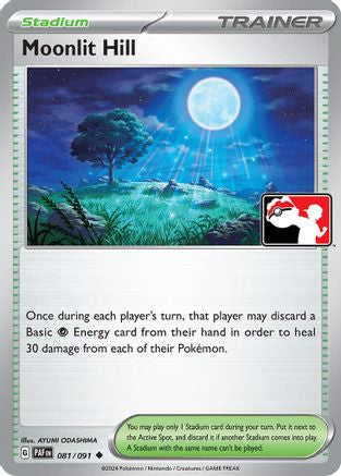 Image of Moonlit Hill 081/091  - Holofoil Prize Pack Series Cards - Uncommon