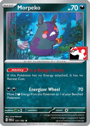 Image of Morpeko 121/182  Prize Pack Series Cards - Rare