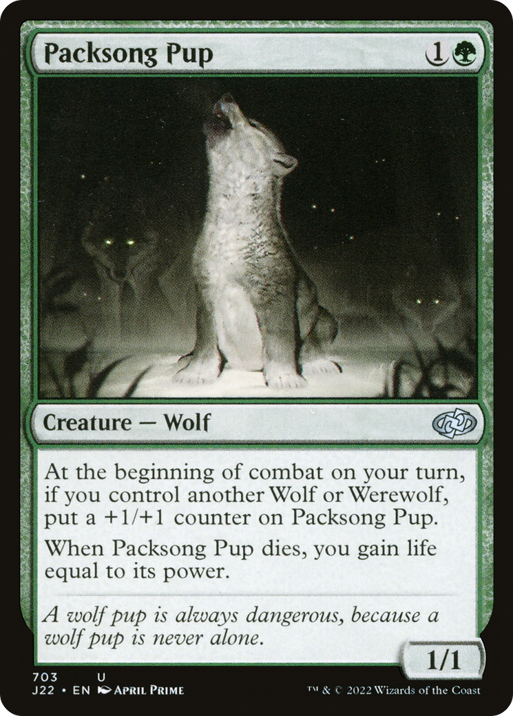 Image of Packsong Pup (J22-703) - Jumpstart 2022