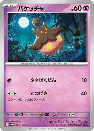 Image of Pumpkaboo (029/066) - SV4M Future Flash