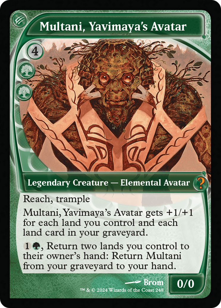 Image of Multani, Yavimaya's Avatar (Future Sight) (MB2-248) - Mystery Booster 2 Foil