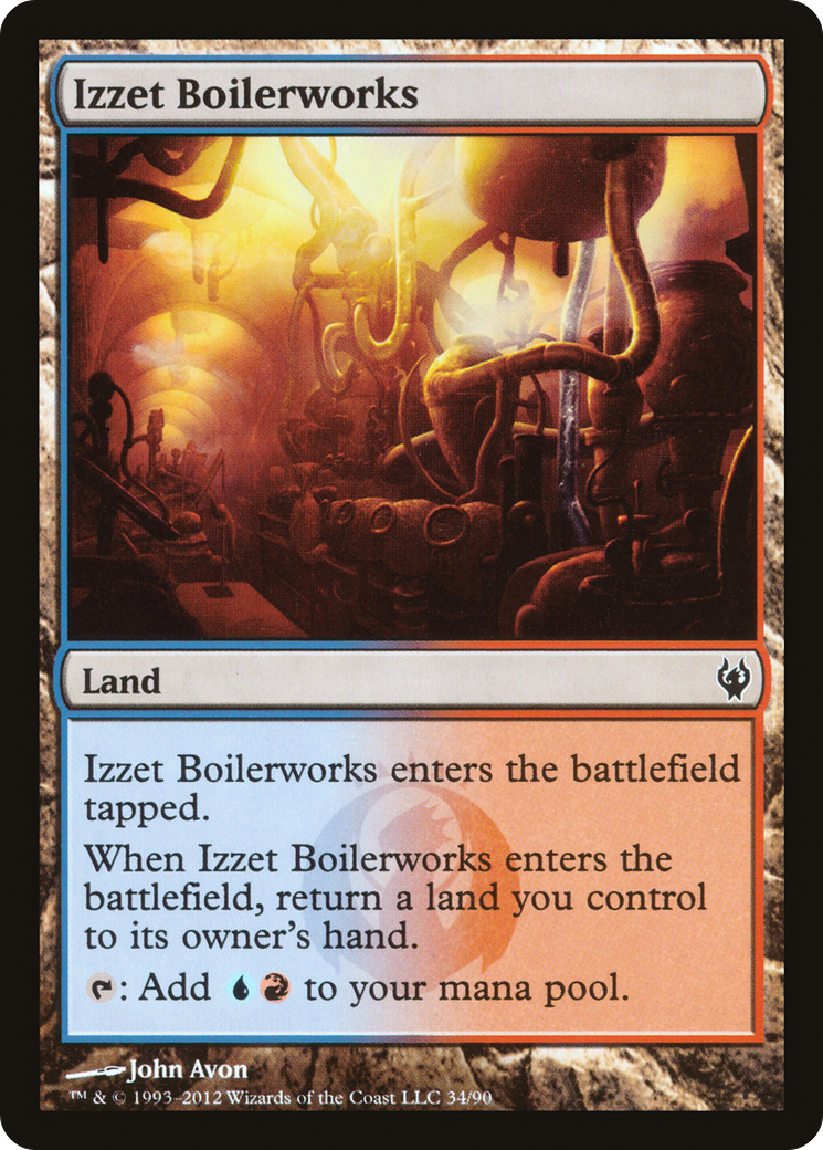 Image of Izzet Boilerworks (DDJ-034) - Duel Decks: Izzet vs. Golgari