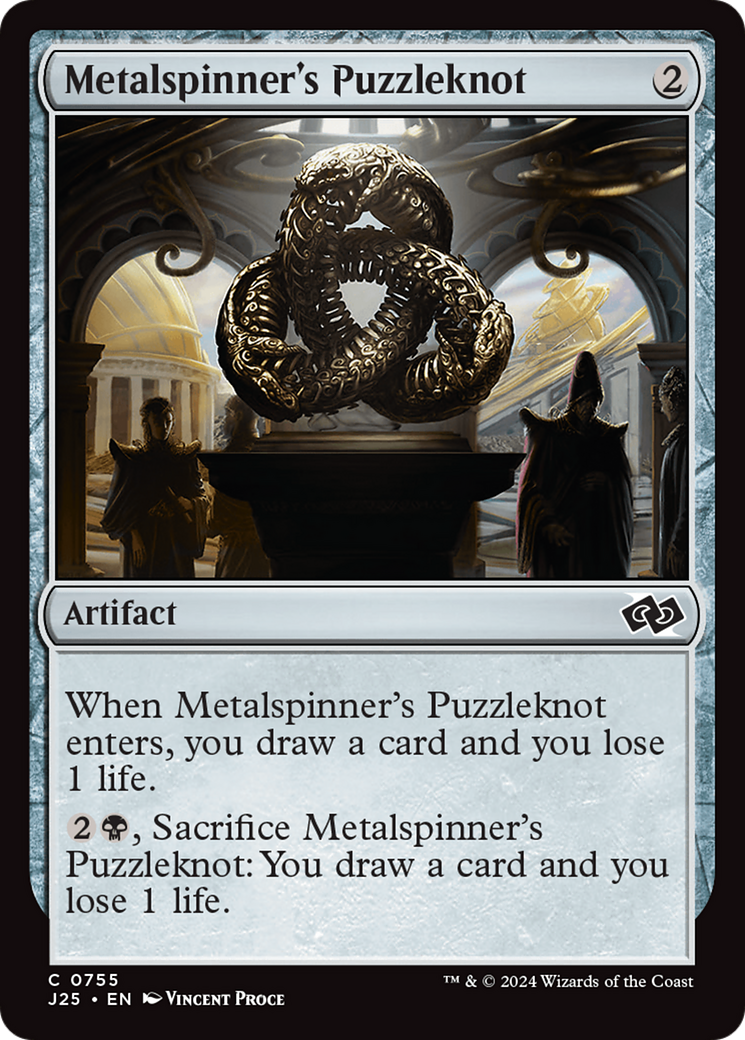 Image of Metalspinner's Puzzleknot (J25-755) - Foundations Jumpstart