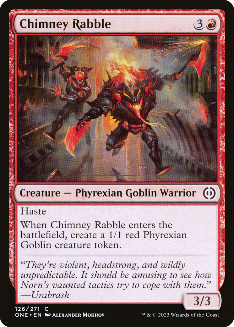 Image of Chimney Rabble (ONE-126) - Phyrexia: All Will Be One