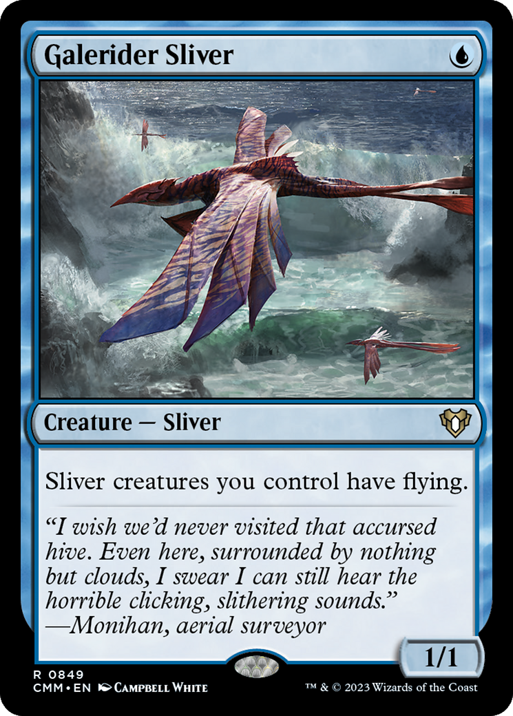 Image of Galerider Sliver (CMM-849) - Commander Masters