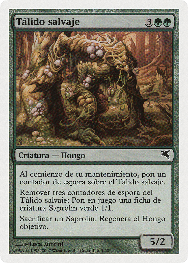 Image of Savage Thallid (Spanish) - 