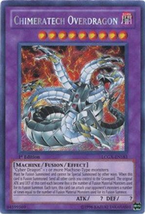 Image of Chimeratech Overdragon (LCGX-EN183) - Legendary Collection 2 1st Edition