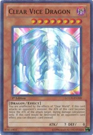 Image of Clear Vice Dragon (LCGX-EN209) - Legendary Collection 2 Unlimited
