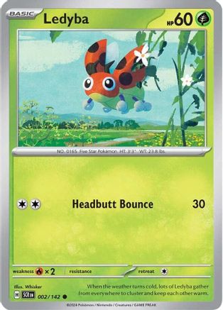 Image of Ledyba 002/142  SV07 Stellar Crown - Common