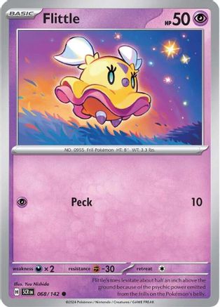 Image of Flittle 068/142  - Reverse Holofoil SV07 Stellar Crown - Common