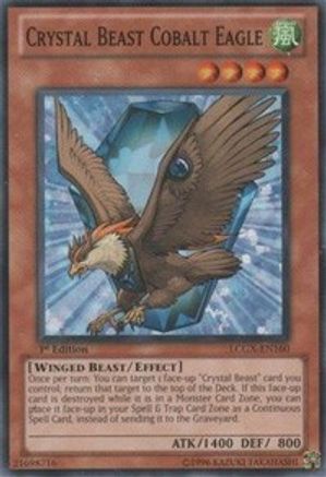 Image of Crystal Beast Cobalt Eagle (LCGX-EN160) - Legendary Collection 2 Unlimited