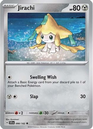 Image of Jirachi 098/142  SV07 Stellar Crown - Uncommon