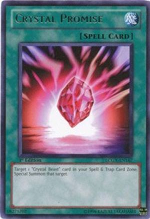 Image of Crystal Promise (LCGX-EN167) - Legendary Collection 2 1st Edition