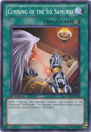 Image of Cunning of the Six Samurai (LCGX-EN256) - Legendary Collection 2 Unlimited