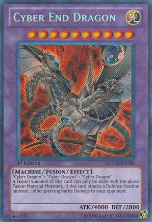 Image of Cyber End Dragon (Alternate Art) (LCGX-EN182) - Legendary Collection 2 Unlimited
