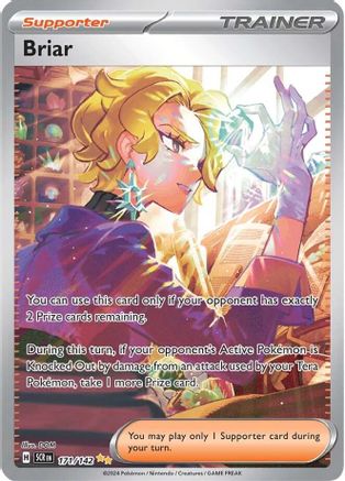 Image of Briar 171/142  - Holofoil SV07 Stellar Crown - Special Illustration Rare