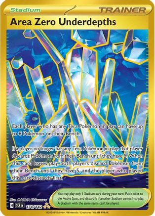 Image of Area Zero Underdepths 174/142  - Holofoil SV07 Stellar Crown - Hyper Rare