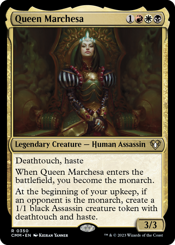 Image of Queen Marchesa (CMM-350) - Commander Masters Foil