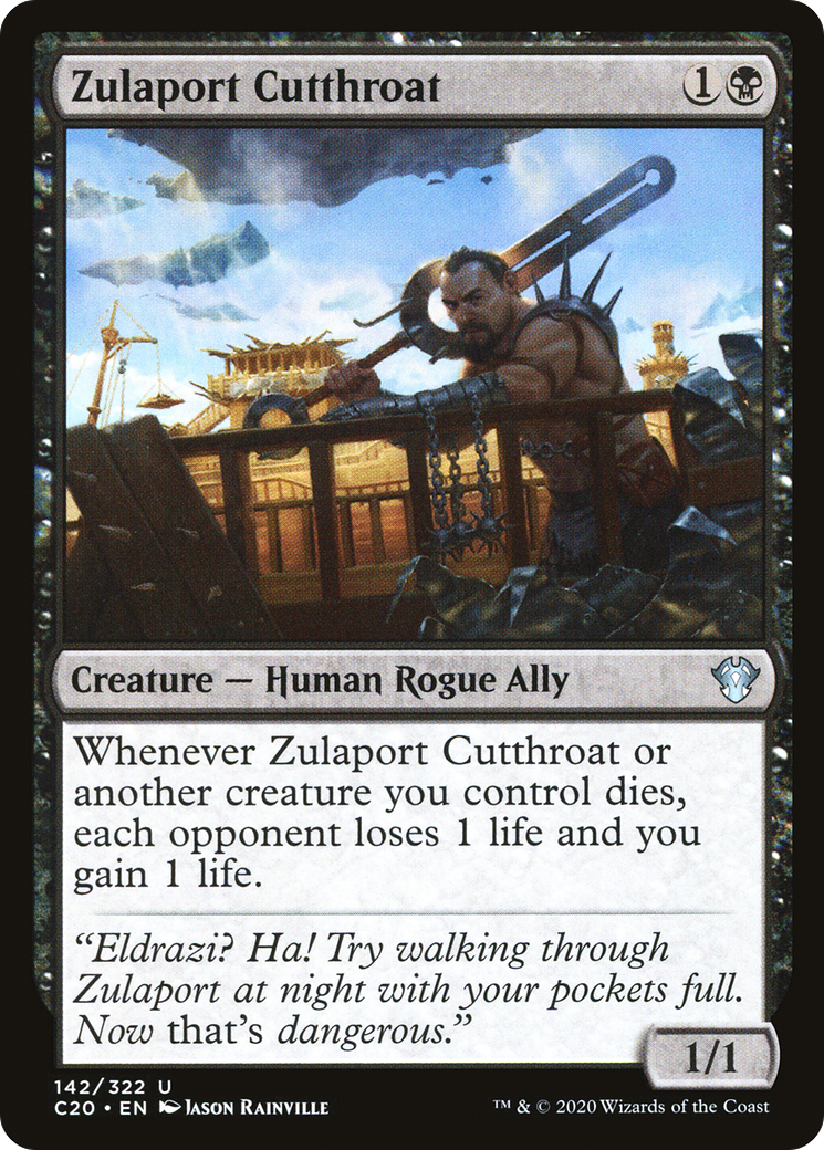Image of Zulaport Cutthroat (C20-142) - Commander 2020