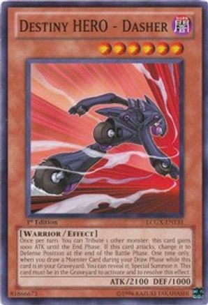 Image of Destiny HERO - Dasher (LCGX-EN131) - Legendary Collection 2 1st Edition